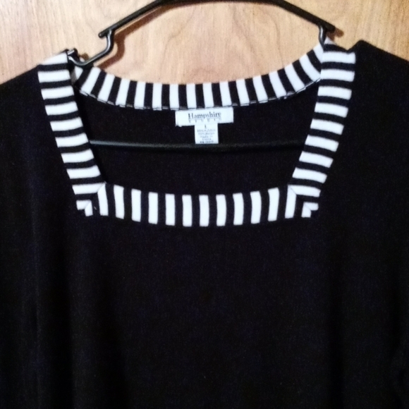 Hampshire Studio large blouse 3/4 inch sleeve - Picture 3 of 5